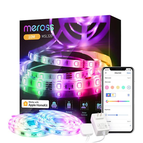 Banda de lumină inteligentă Wi-Fi MSL320 Meross (HomeKit)