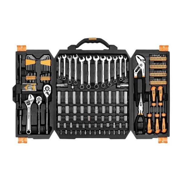 Set scule de mână Deko Tools DKMT192, 192 buc